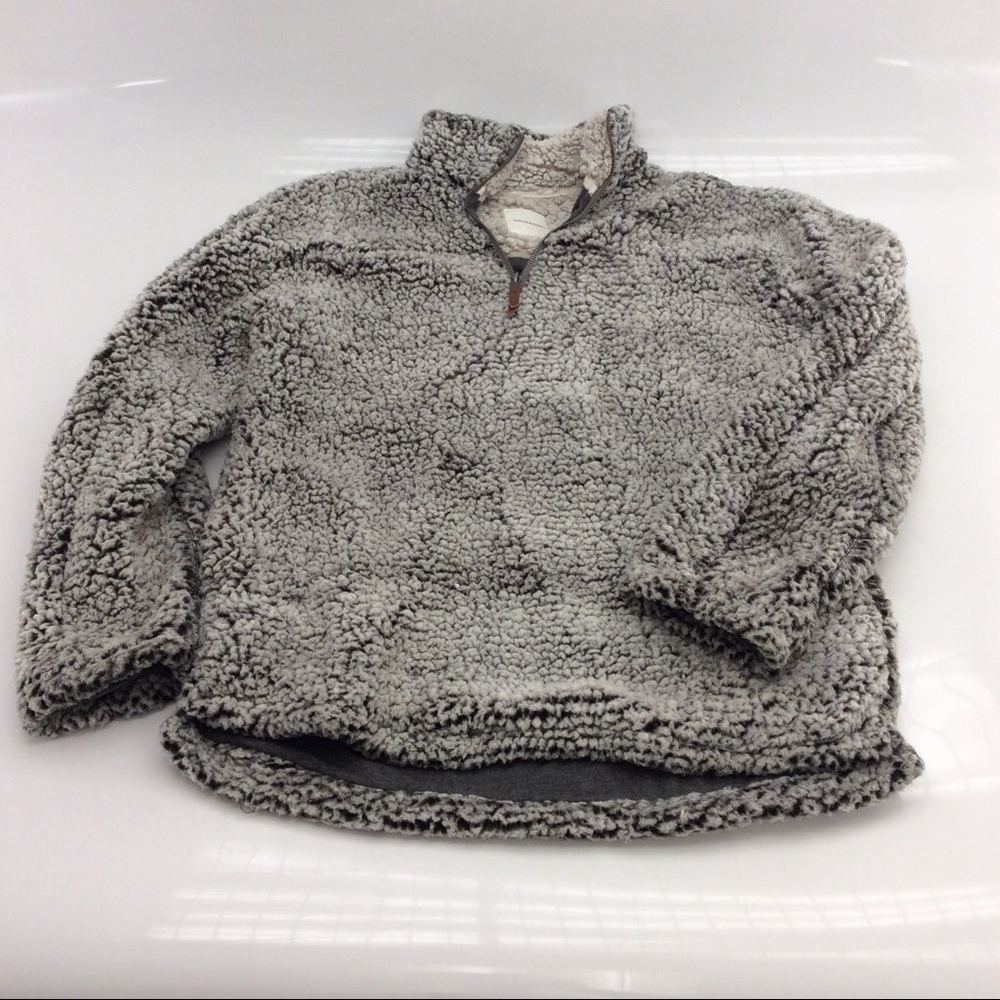 Thread & Supply Wubby Fleece Zip Pull Over Jacket